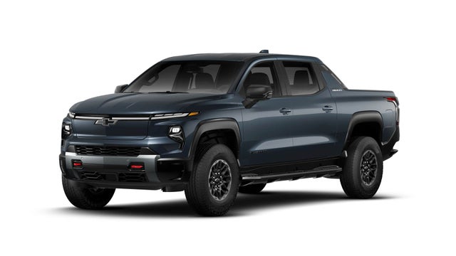 Blue Smoke Metallic 2026 Chevrolet Silverado EV Trail Boss Crew Cab (Extended Range) e4WD Pickup Truck All-Wheel Drive Automatic