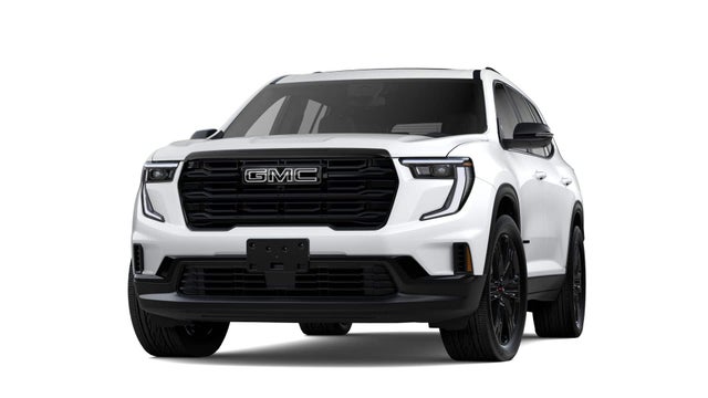 Summit White 2026 GMC Acadia Elevation AWD SUV / Crossover Four-Wheel Drive Automatic