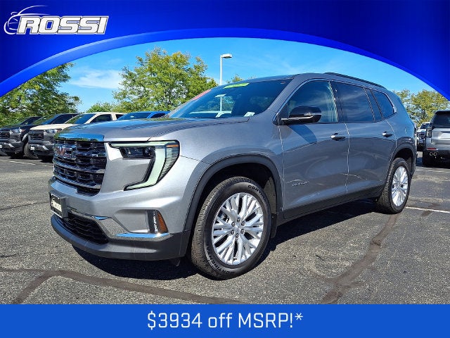 Sterling Metallic 2026 GMC Acadia SUV / Crossover Four-Wheel Drive Automatic