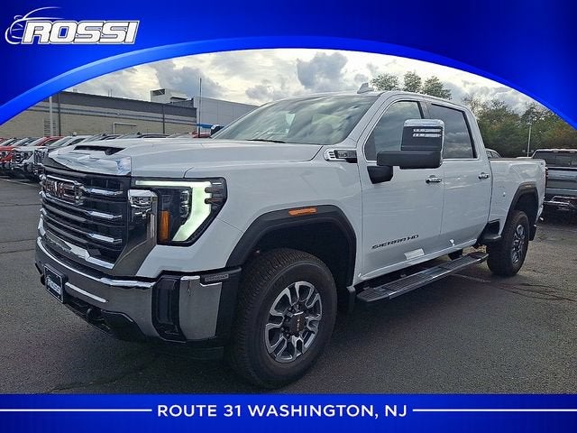 Summit White 2026 GMC Sierra 2500HD Pickup Truck Four-Wheel Drive Automatic