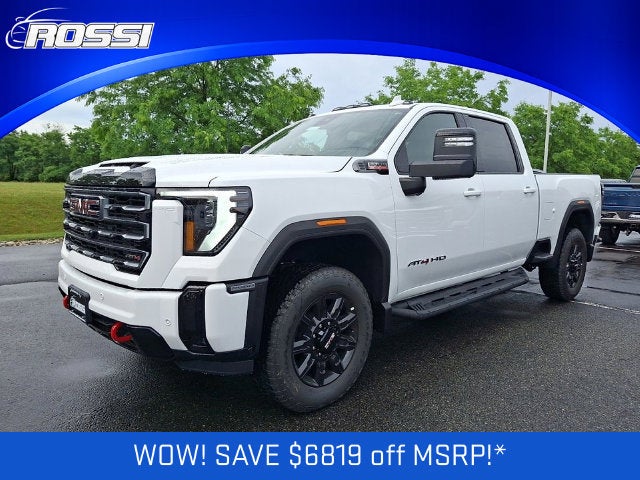 Summit White 2026 GMC Sierra 2500HD Pickup Truck Four-Wheel Drive Automatic