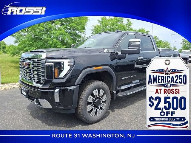 Onyx Black 2026 GMC Sierra 2500HD Pickup Truck Four-Wheel Drive Automatic