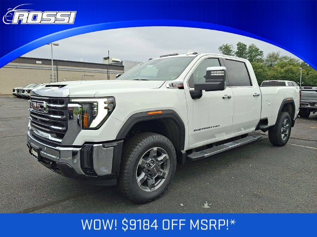 Summit White 2026 GMC Sierra 3500HD Pickup Truck Four-Wheel Drive Automatic