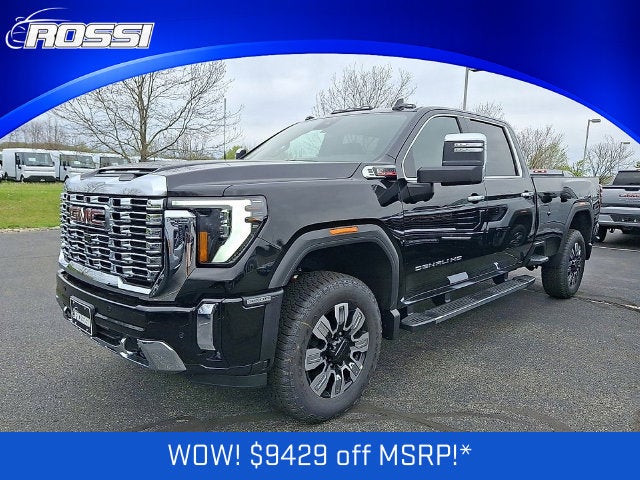 Onyx Black 2026 GMC Sierra 3500HD Pickup Truck Four-Wheel Drive Automatic