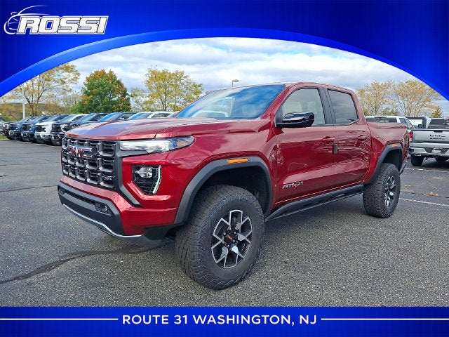 Volcanic Red Tintcoat 2026 GMC Canyon Pickup Truck Four-Wheel Drive Automatic