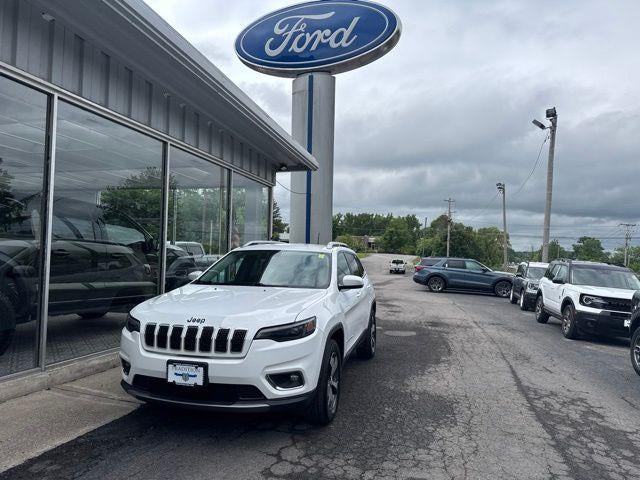 White 2019 Jeep Cherokee SUV / Crossover Four-Wheel Drive Automatic