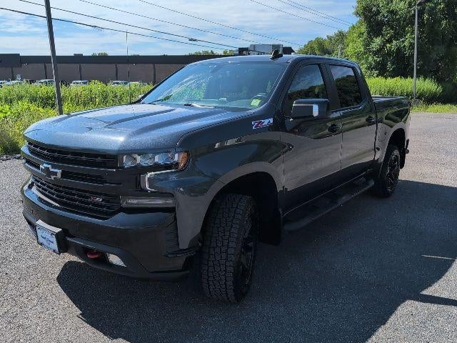 Shadow Gray Metallic 2021 Chevrolet Silverado 1500 Pickup Truck Four-Wheel Drive Automatic