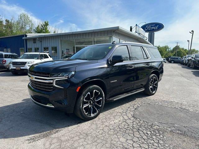 Midnight Blue Metallic 2022 Chevrolet Tahoe SUV / Crossover Four-Wheel Drive Automatic