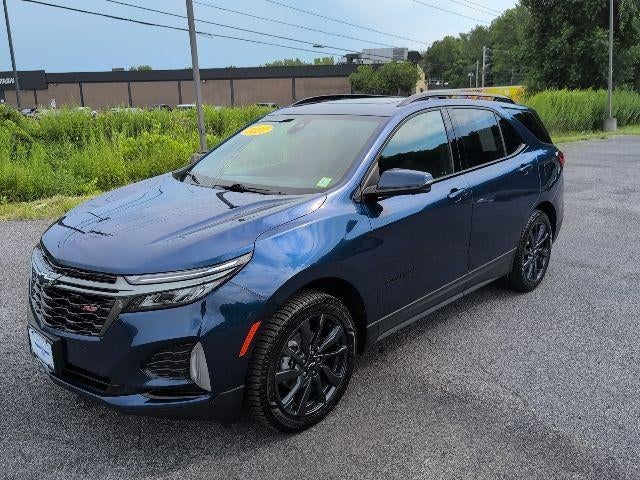Blue Glow Metallic 2022 Chevrolet Equinox SUV / Crossover Four-Wheel Drive Automatic