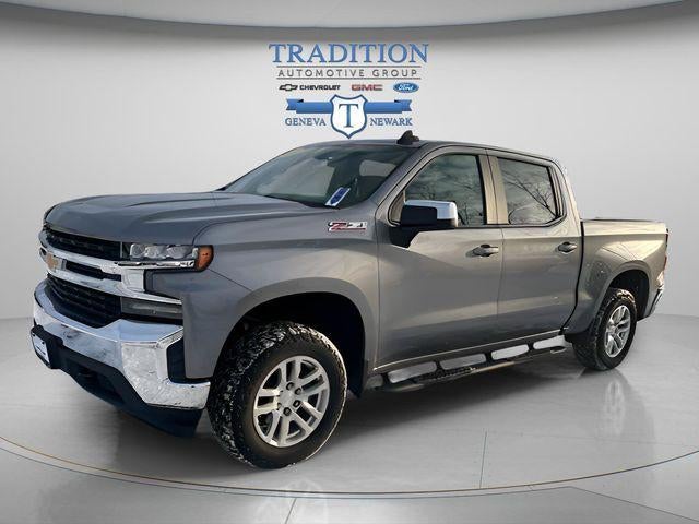Gray (Satin Steel Metallic) 2020 Chevrolet Silverado 1500 Pickup Truck Four-Wheel Drive Automatic