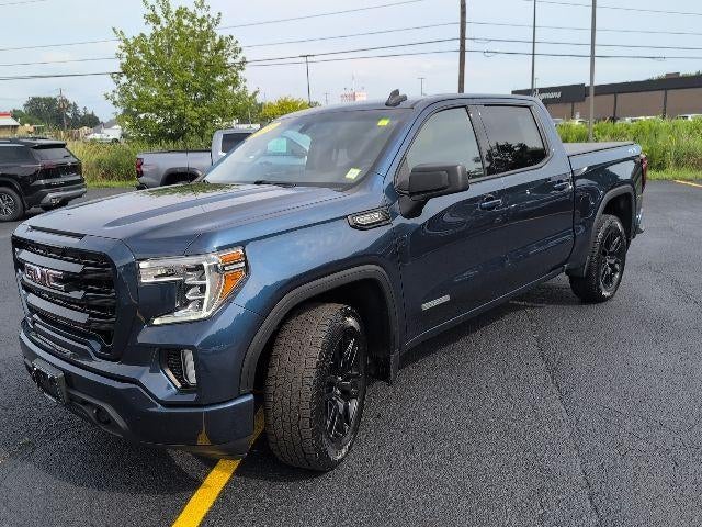 Pacific Blue Metallic 2021 GMC Sierra 1500 Pickup Truck Four-Wheel Drive Automatic