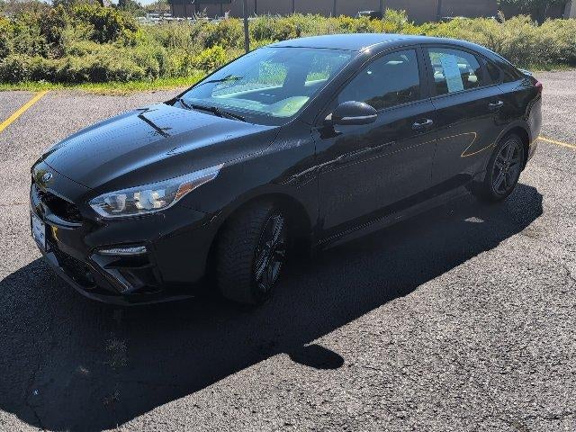 Black 2020 Kia Forte Sedan Front-Wheel Drive 