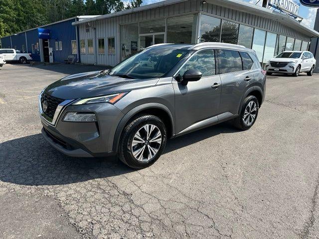 Gray 2021 Nissan Rogue SUV / Crossover Front-Wheel Drive Continuously Variable Transmission