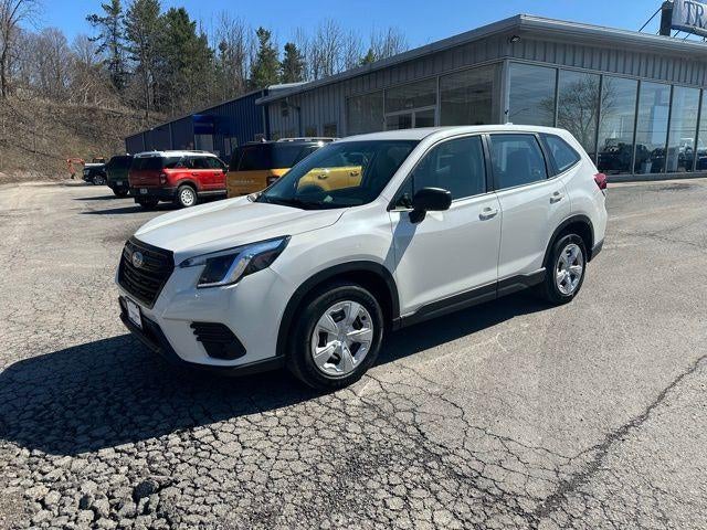 White 2023 Subaru Forester SUV / Crossover All-Wheel Drive Continuously Variable Transmission