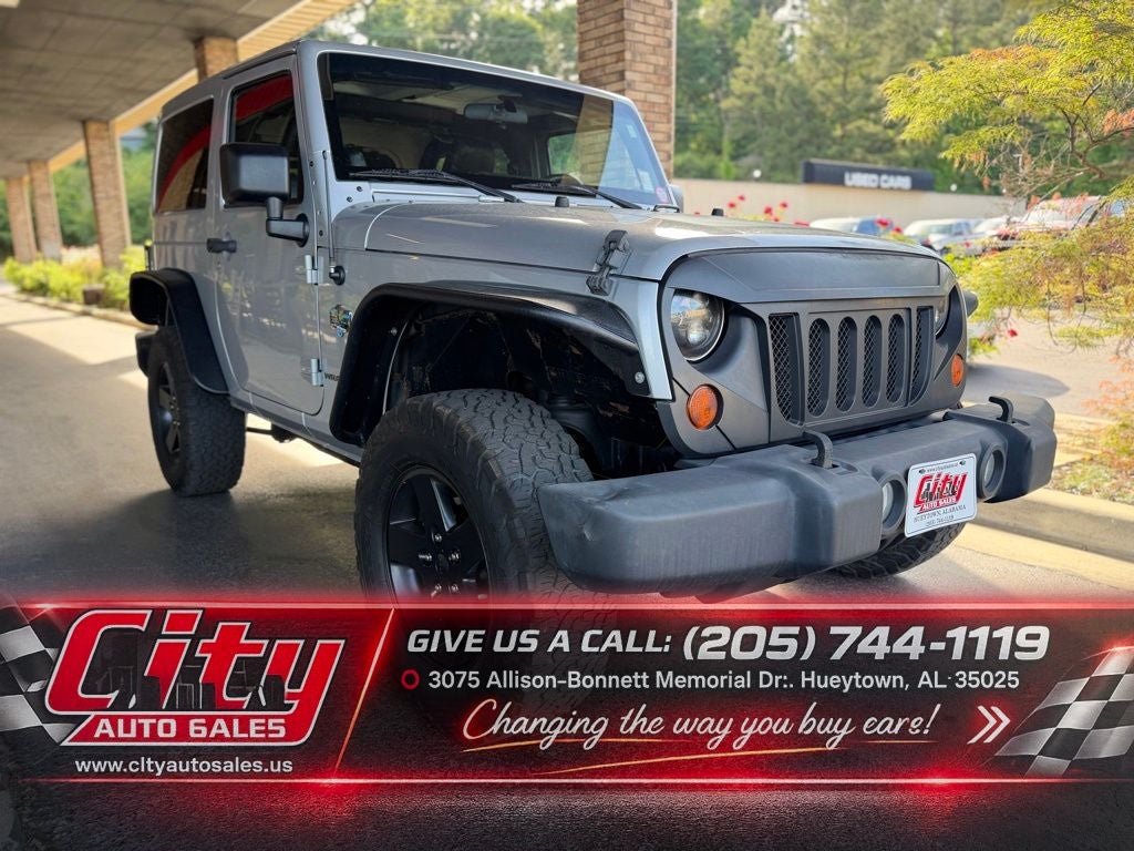 Bright Silver Metallic Clearcoat 2012 Jeep Wrangler SUV / Crossover Four-Wheel Drive 6-Speed Manual