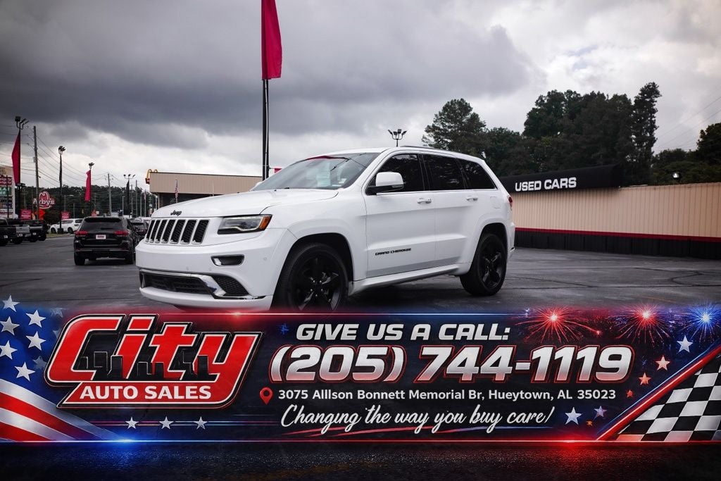 Bright White Clearcoat 2016 Jeep Grand Cherokee SUV / Crossover Four-Wheel Drive 8-Speed Automatic