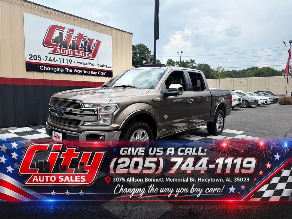 Stone Gray Metallic 2020 Ford F-150 Pickup Truck Four-Wheel Drive Automatic