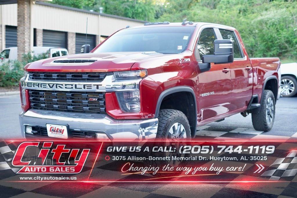 Cherry Red Tintcoat 2022 Chevrolet Silverado 2500HD Pickup Truck Four-Wheel Drive Automatic