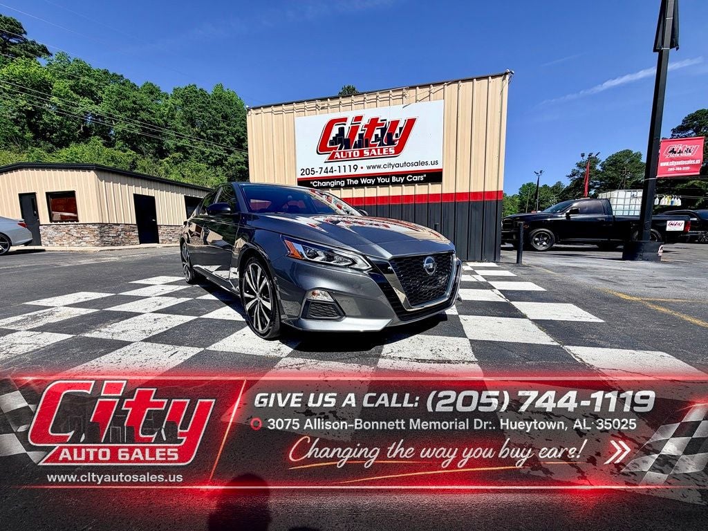 Gray (Gun Metallic) 2020 Nissan Altima 2.5 SR FWD Sedan Front-Wheel Drive Continuously Variable Transmission
