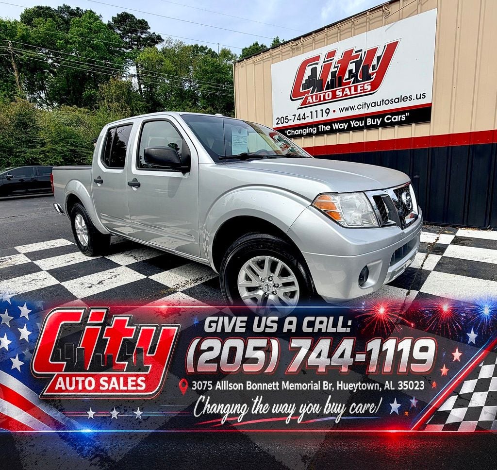 Brilliant Silver 2016 Nissan Frontier Pickup Truck 4X2 5-Speed Automatic Overdrive