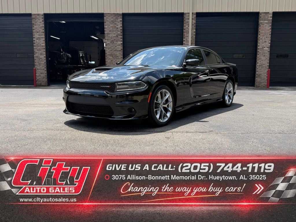 Pitch Black Clearcoat 2021 Dodge Charger GT RWD Sedan Rear-Wheel Drive 8-Speed Automatic