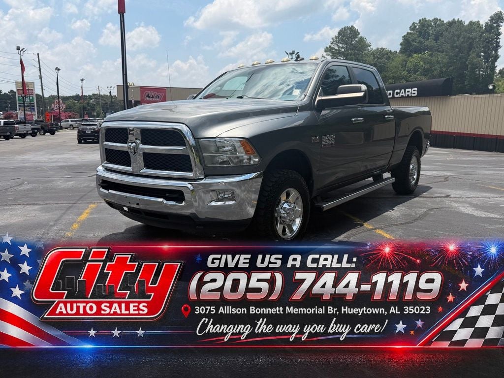 Mineral Gray Metallic Clearcoat 2013 RAM 2500 Pickup Truck Four-Wheel Drive 6-Speed Automatic