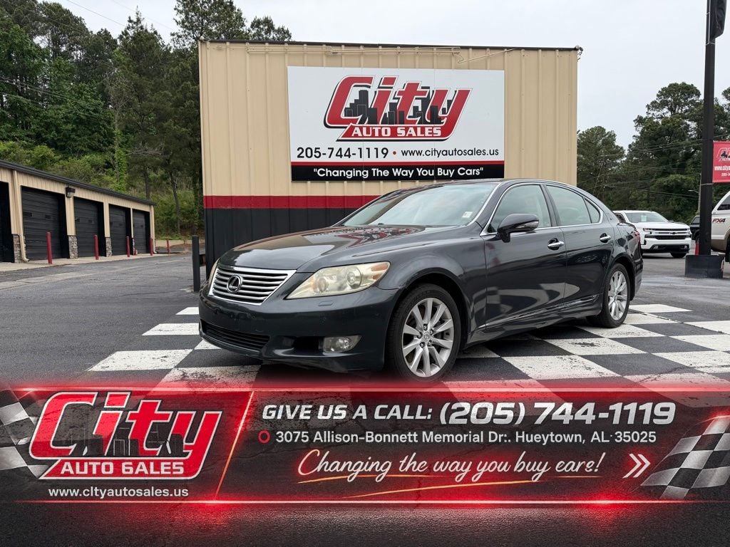 Black 2010 Lexus LS 460 AWD Sedan All-Wheel Drive 8-Speed Automatic