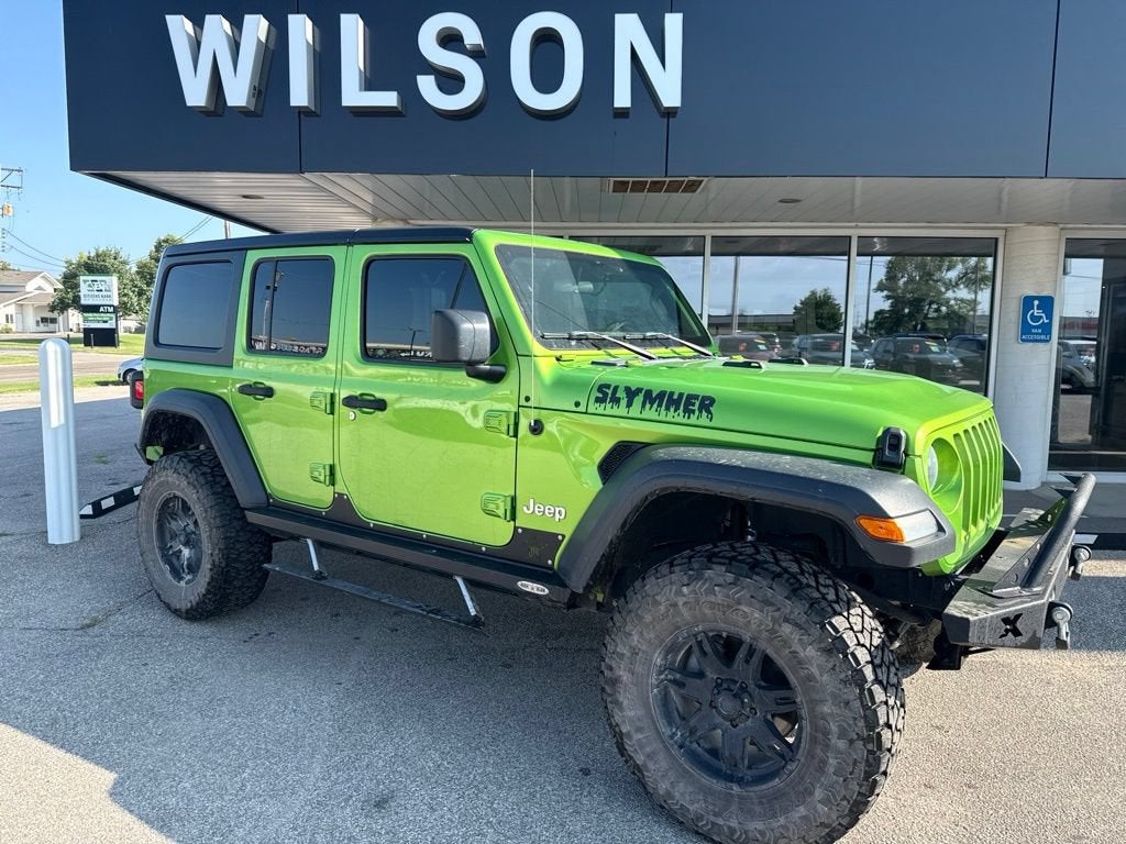 Green 2019 Jeep Wrangler SUV / Crossover Four-Wheel Drive 