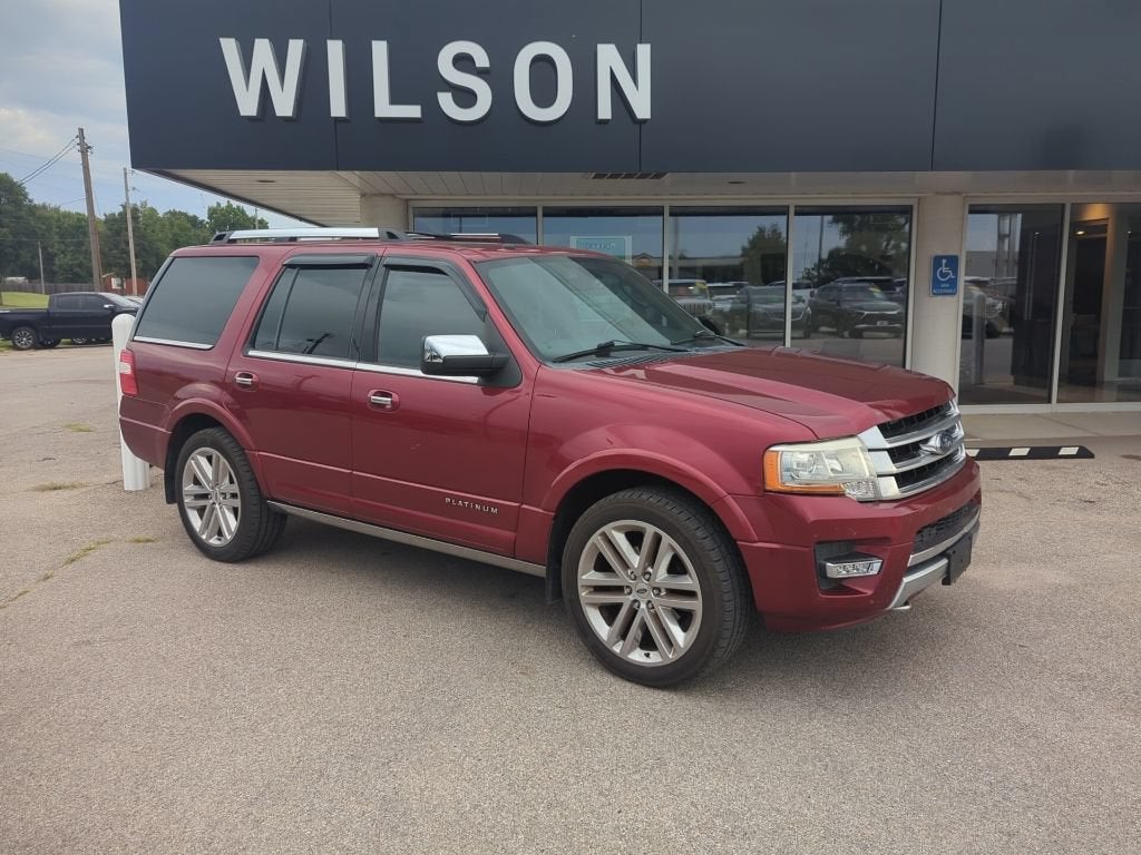 Red 2016 Ford Expedition SUV / Crossover Four-Wheel Drive 