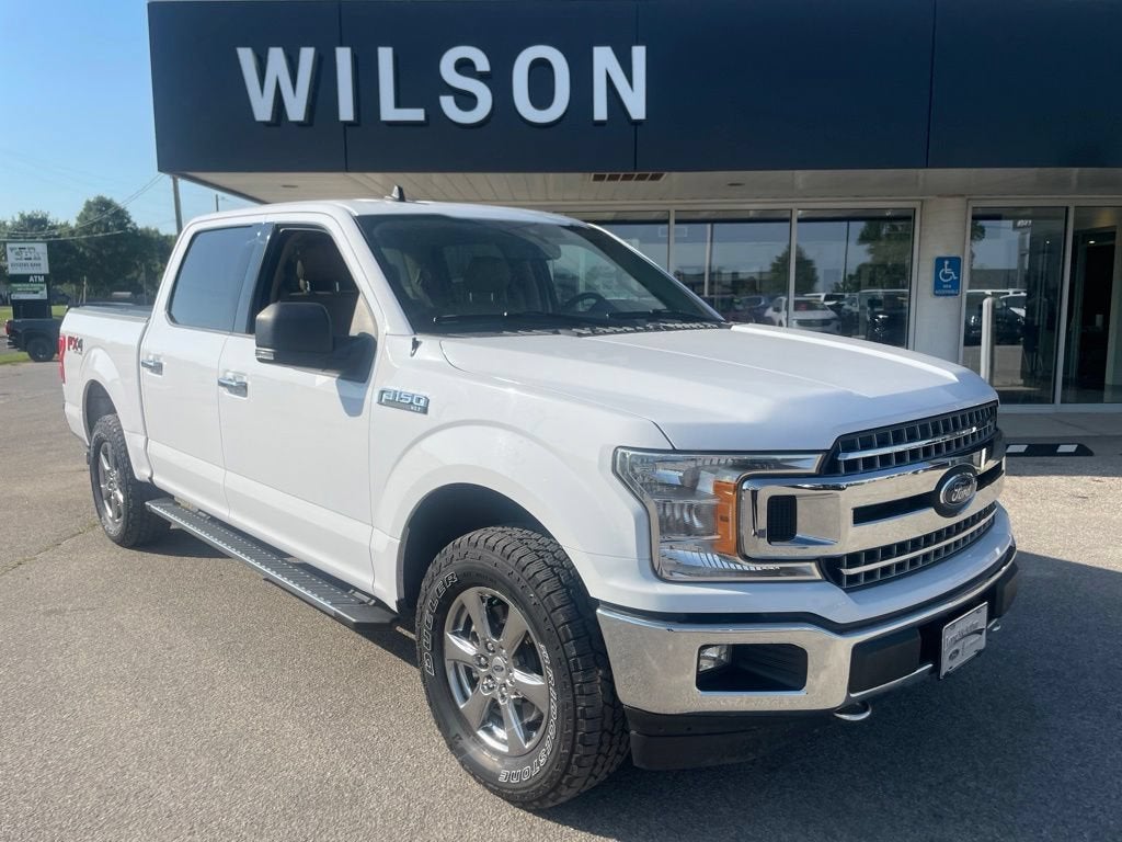 White 2020 Ford F-150 Pickup Truck Four-Wheel Drive Automatic