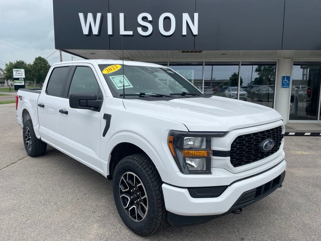  2023 Ford F-150 XL SuperCrew 4WD Pickup Truck Four-Wheel Drive Automatic