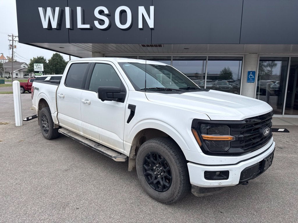 White 2024 Ford F-150 Pickup Truck Four-Wheel Drive 