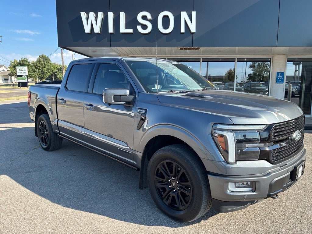 Gray 2024 Ford F-150 Pickup Truck Four-Wheel Drive 