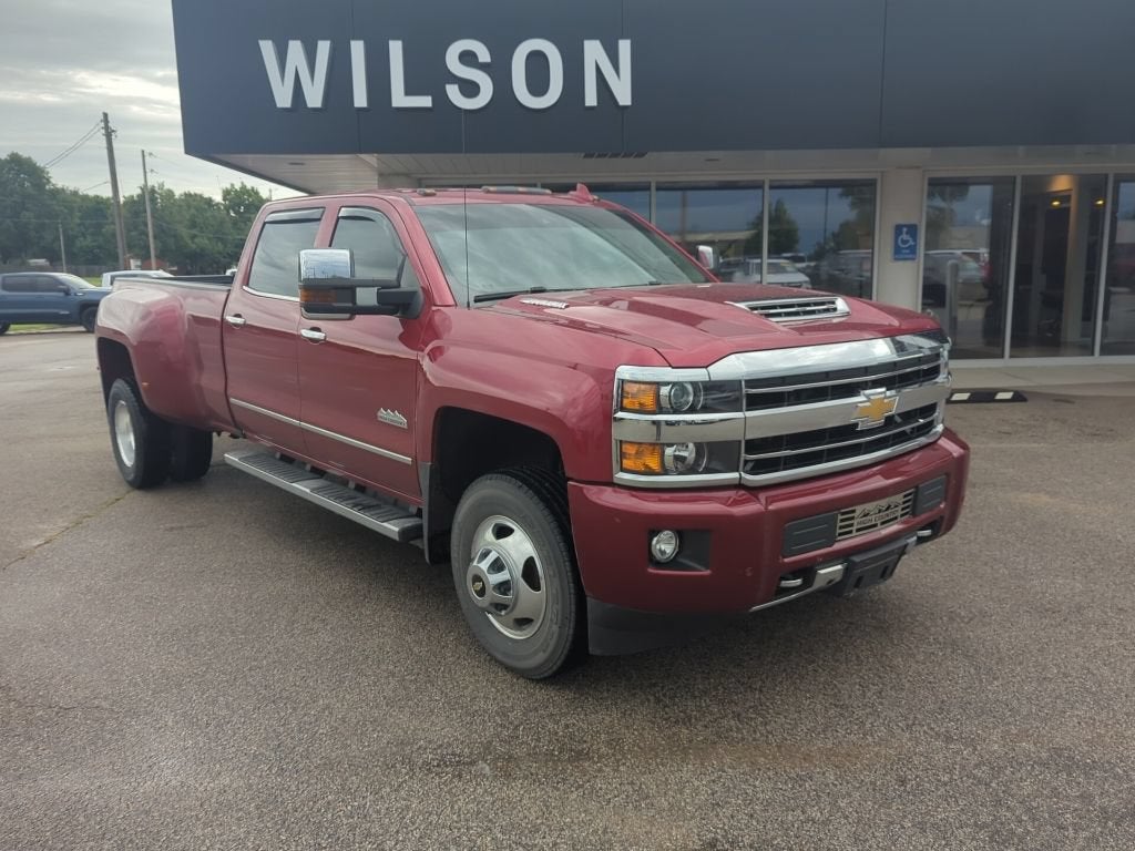 Cajun Red Tintcoat 2019 Chevrolet Silverado 3500HD Pickup Truck Four-Wheel Drive Automatic