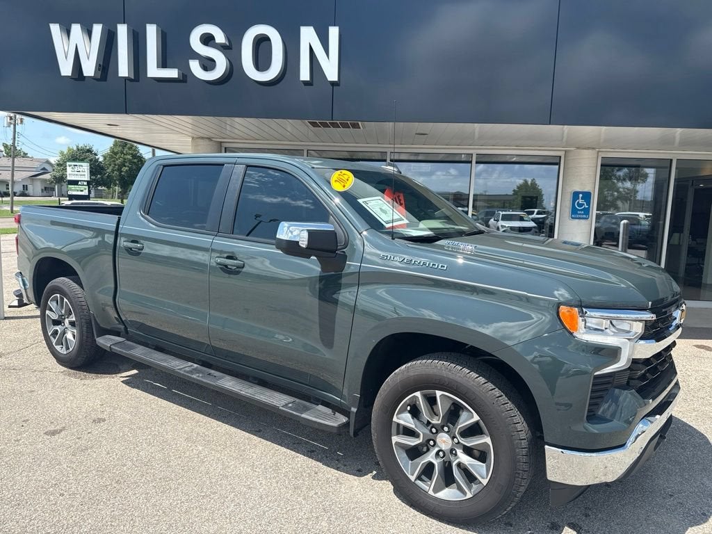 Cypress Gray 2025 Chevrolet Silverado 1500 Pickup Truck 4X2 Automatic