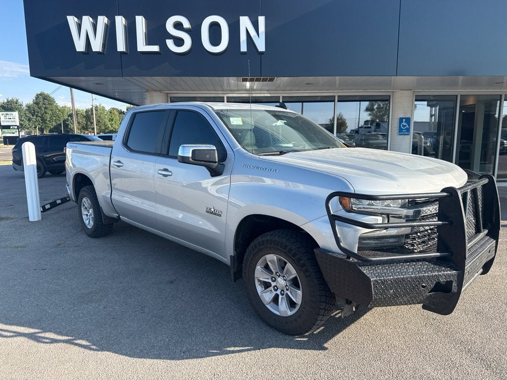 Silver Ice Metallic 2019 Chevrolet Silverado 1500 Pickup Truck Four-Wheel Drive Automatic