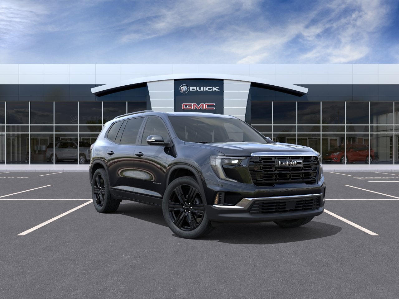 Black (Ebony Twilight Metallic) 2026 GMC Acadia SUV / Crossover Front-Wheel Drive Automatic