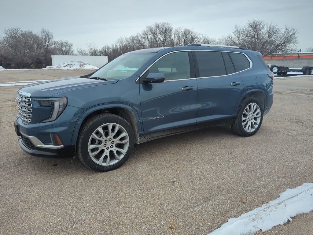 Downpour Metallic 2024 GMC Acadia SUV / Crossover Four-Wheel Drive Automatic