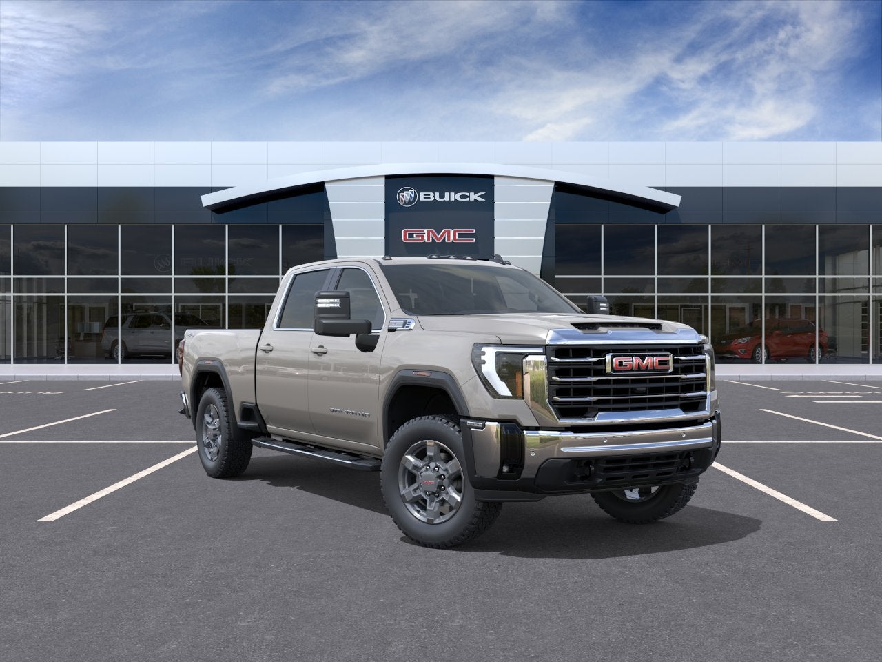 Coastal Dune 2026 GMC Sierra 2500HD Pickup Truck Four-Wheel Drive Automatic