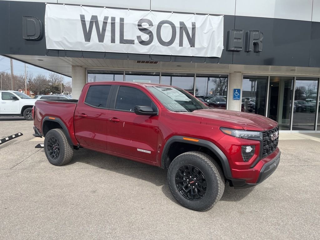 Volcanic Red Tintcoat 2026 GMC Canyon Elevation Crew Cab RWD Pickup Truck 4X2 Automatic