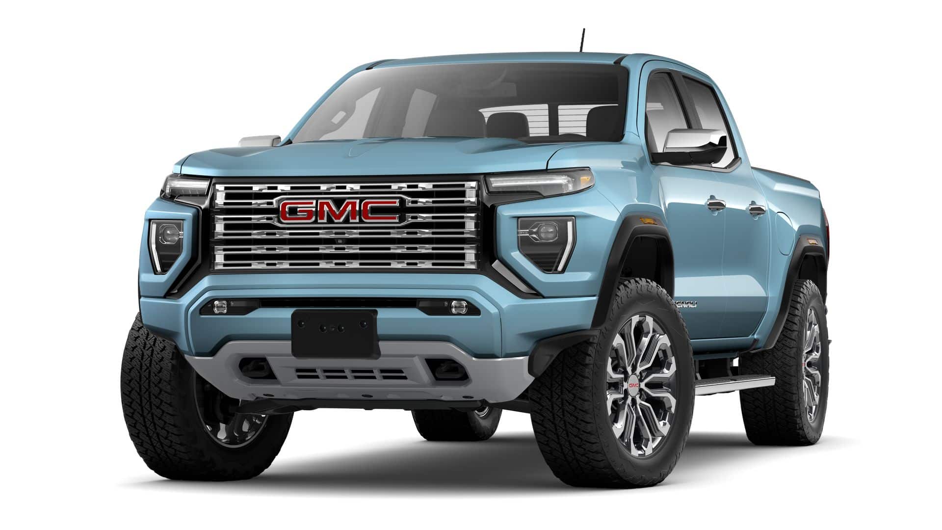Glacier Metallic 2026 GMC Canyon Pickup Truck Four-Wheel Drive 8-Speed Automatic
