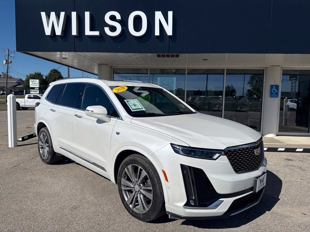 Crystal White Tricoat 2020 Cadillac XT6 SUV / Crossover Four-Wheel Drive Automatic