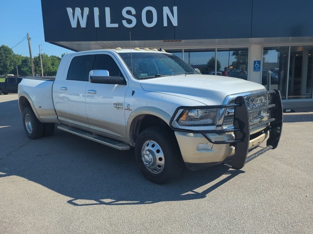  2014 RAM 3500 Laramie Longhorn Mega Cab DRW 4WD   