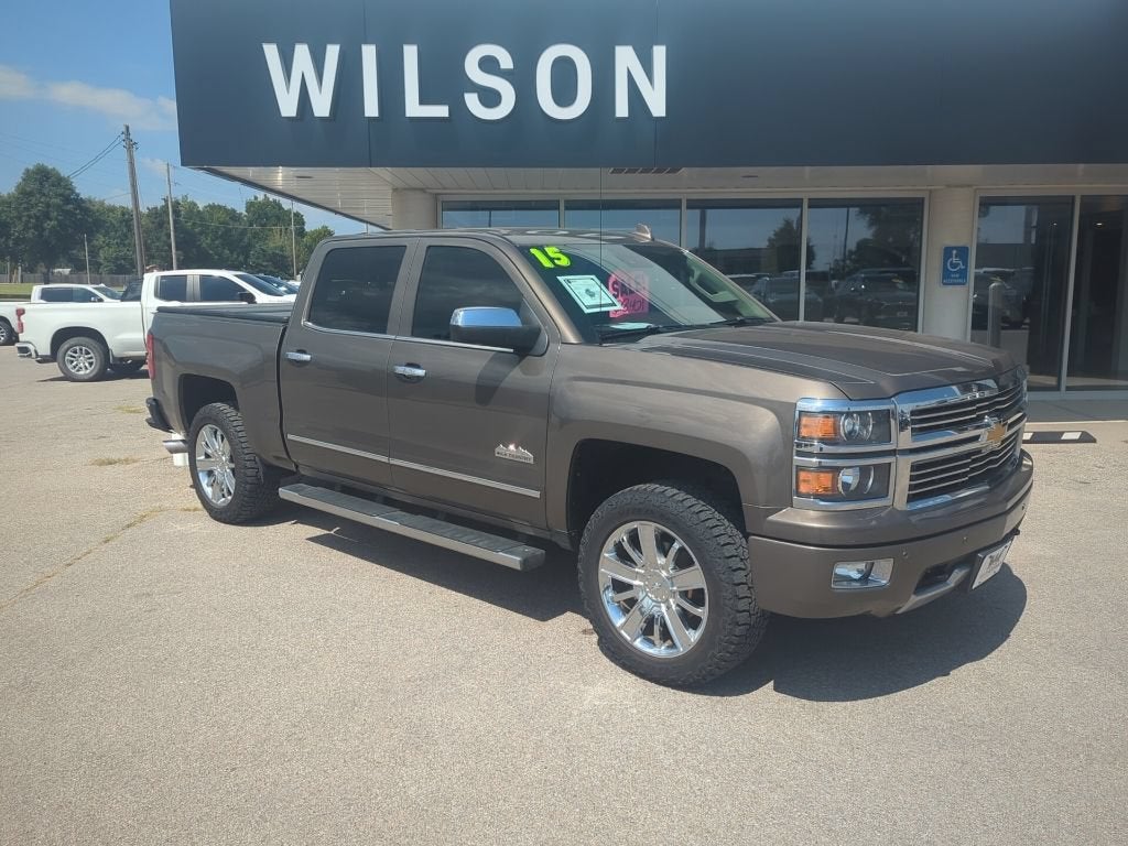 Brownstone Metallic 2015 Chevrolet Silverado 1500 Pickup Truck Four-Wheel Drive Automatic
