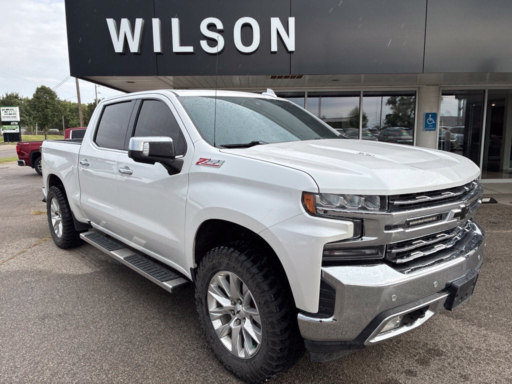 White (Iridescent Pearl Tricoat) 2020 Chevrolet Silverado 1500 Pickup Truck Four-Wheel Drive Automatic