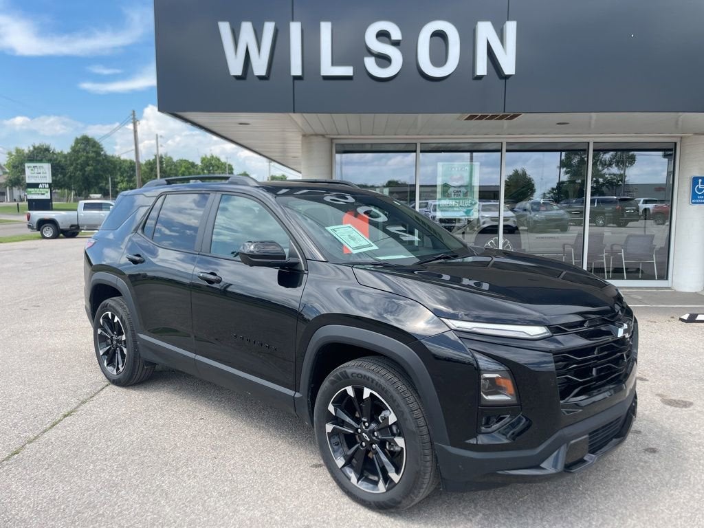 Mosaic Black Metallic 2025 Chevrolet Equinox SUV / Crossover Four-Wheel Drive Automatic
