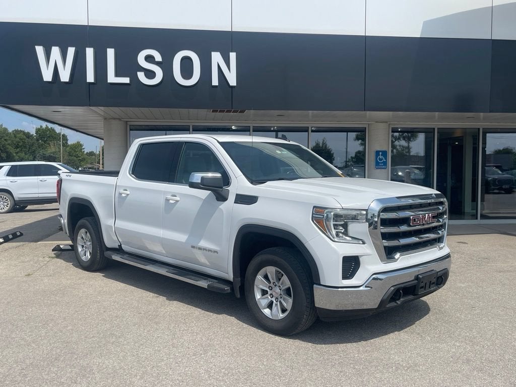 Summit White 2021 GMC Sierra 1500 Pickup Truck Four-Wheel Drive Automatic