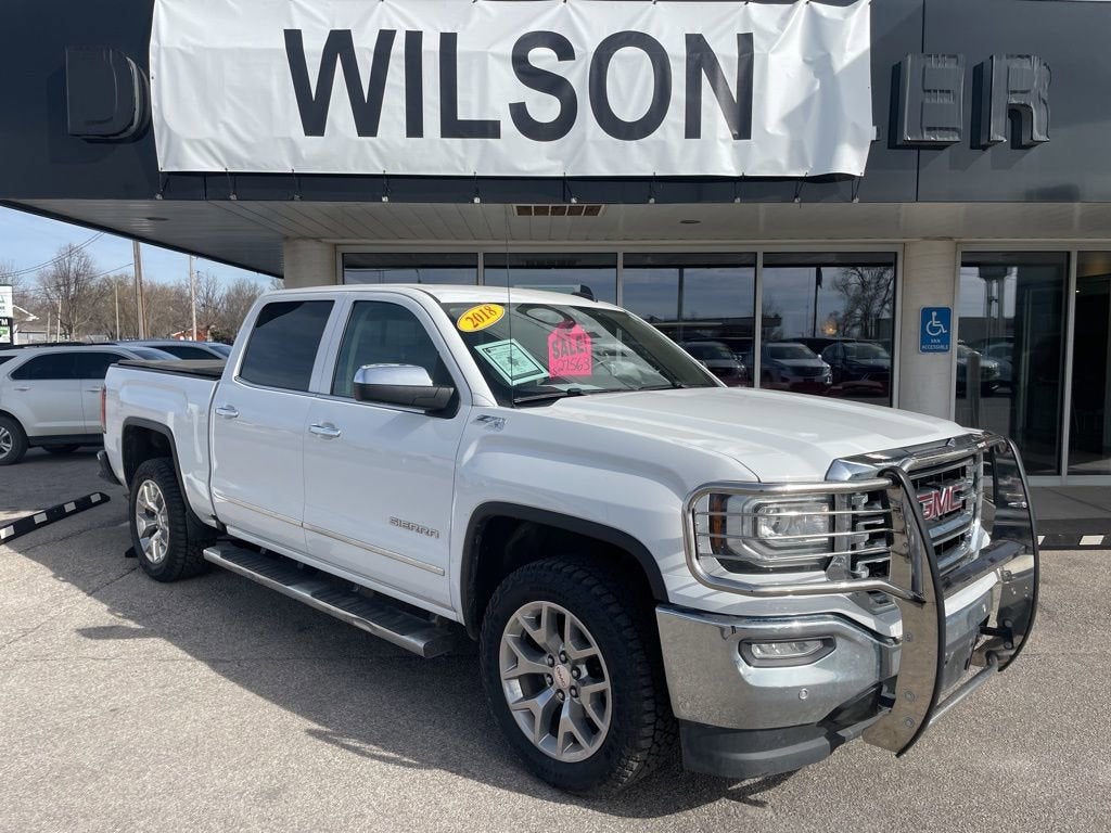 2018 GMC Sierra 1500 SLT Crew Cab 4WD