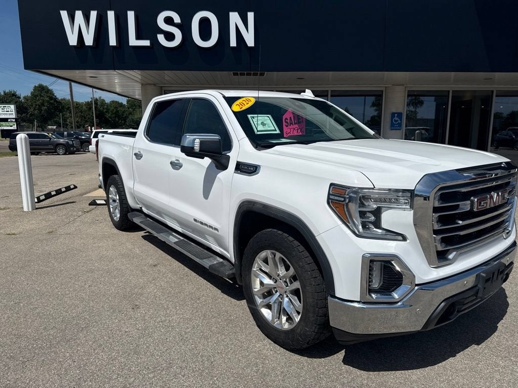 Summit White 2020 GMC Sierra 1500 Pickup Truck Four-Wheel Drive Automatic
