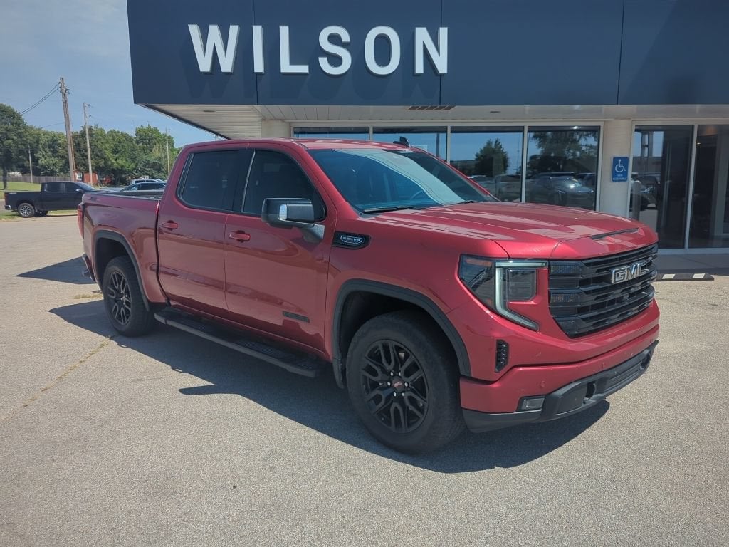Volcanic Red Tintcoat 2024 GMC Sierra 1500 Pickup Truck Four-Wheel Drive Automatic